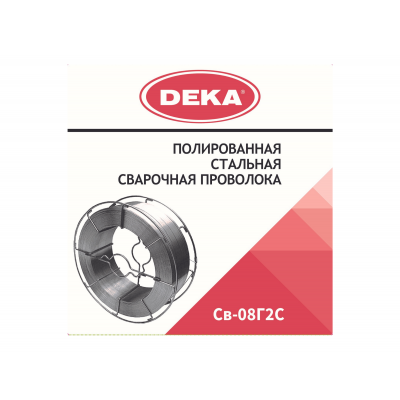 Полированная проволока DEKA СВ-08Г2С 1,6 мм по 18 кг