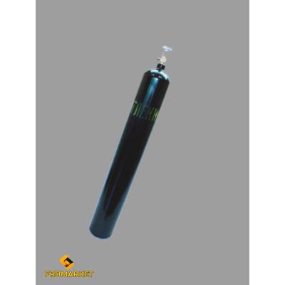 Баллон газовый для углекислоты 10 л новый (бесшовный)